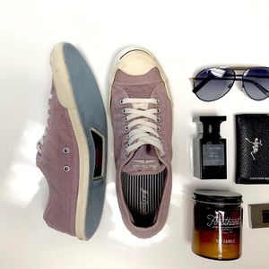 Men’s Converse Shoes Purple Jack Purcell M9/W10.5
